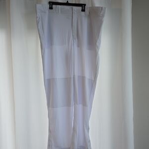 NWT-Men's White Baseball Pants